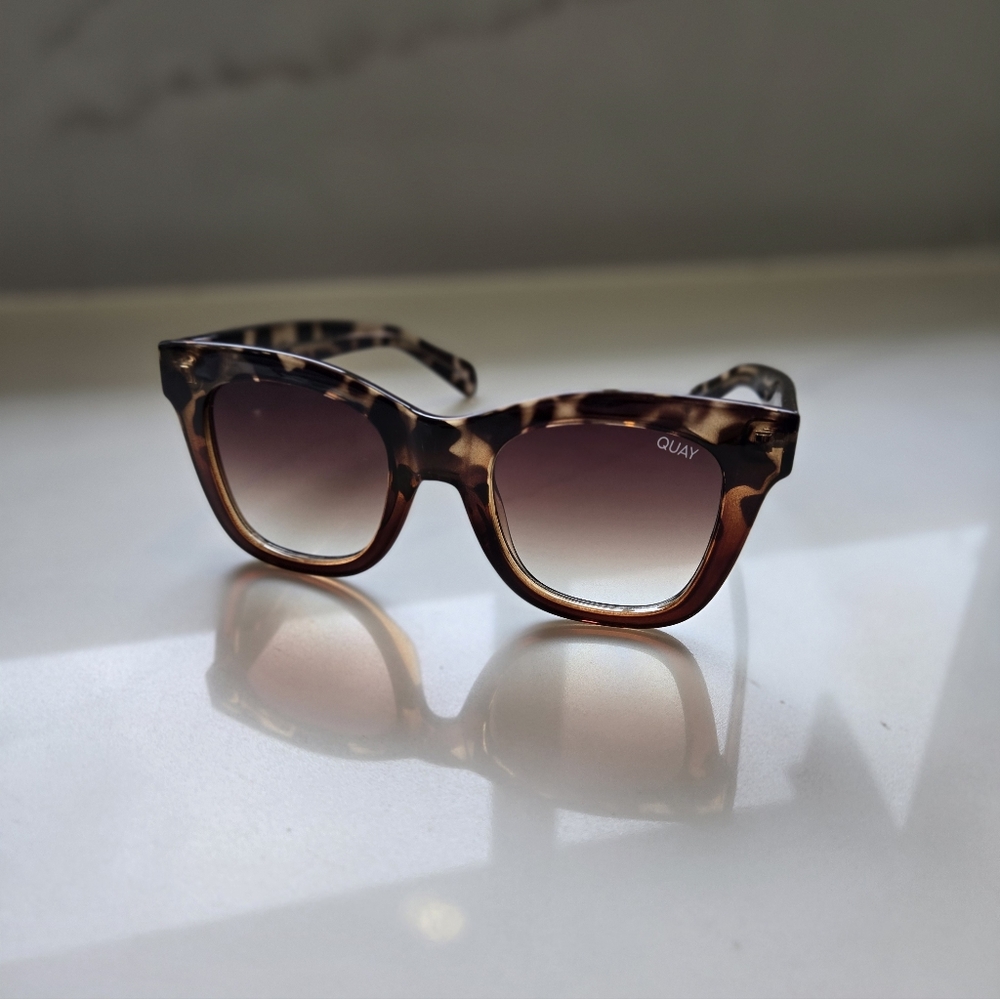 Quay Tortoiseshell Sunglasses